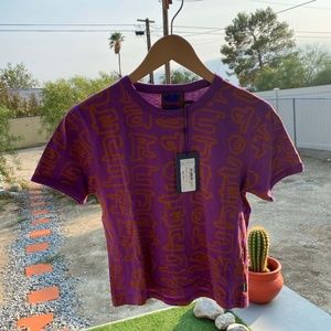 MARC JACOBS NEW Purple & Orange Heaven by Marc Jacobs Scribblez Baby T-Shirt